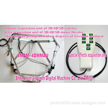 5D Cinema Motion Acquisition Devices 3dof Movie Motion Acquisition System